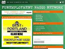 Tablet Screenshot of funemploymentradio.com